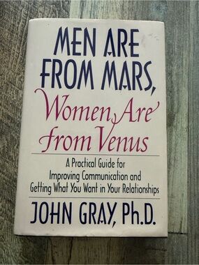 Men Are From Mars, Women Are From Venus Hardcover - 1992